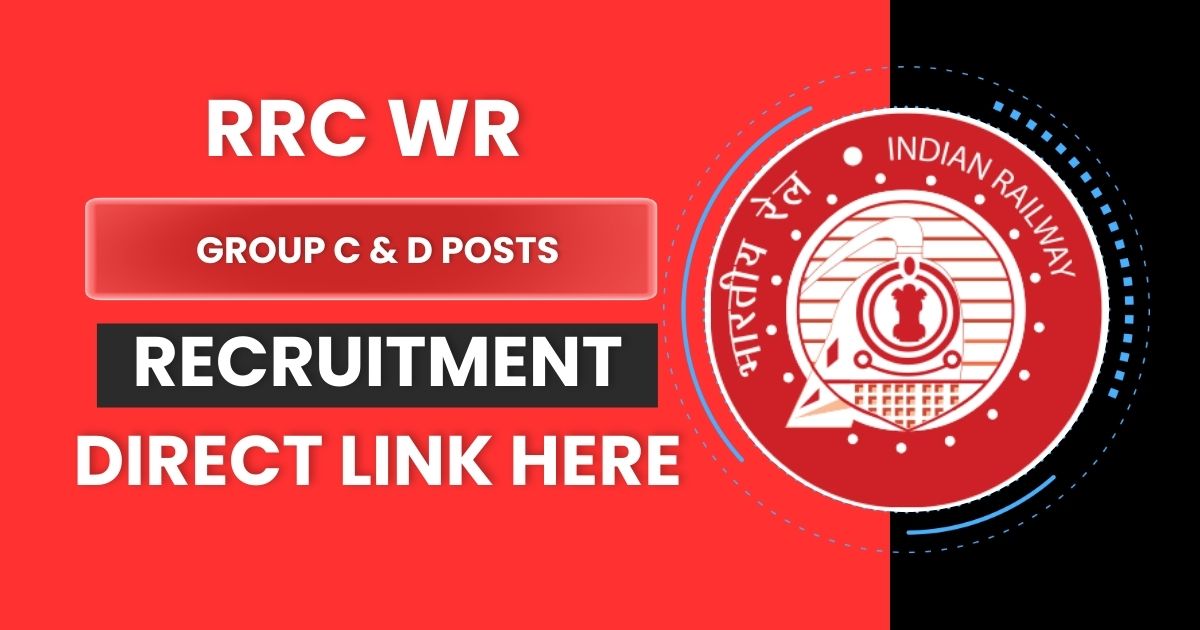 RRC WR Recruitment 2024 Notification Out, Check Eligibility & How to Apply